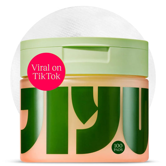 JiYu Toning Polish Pads - 100 Count Glass Skin Treatment