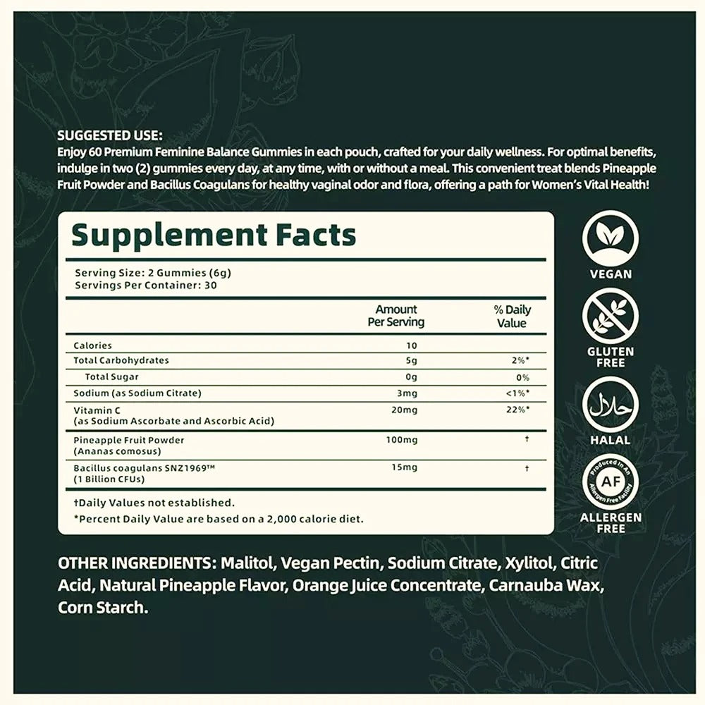 Vital Source - Feminine Balance Gummies